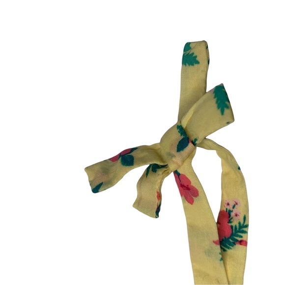 Yellow Gap lined Summer floral dress for 18-24m EUC - Picture 6 of 8